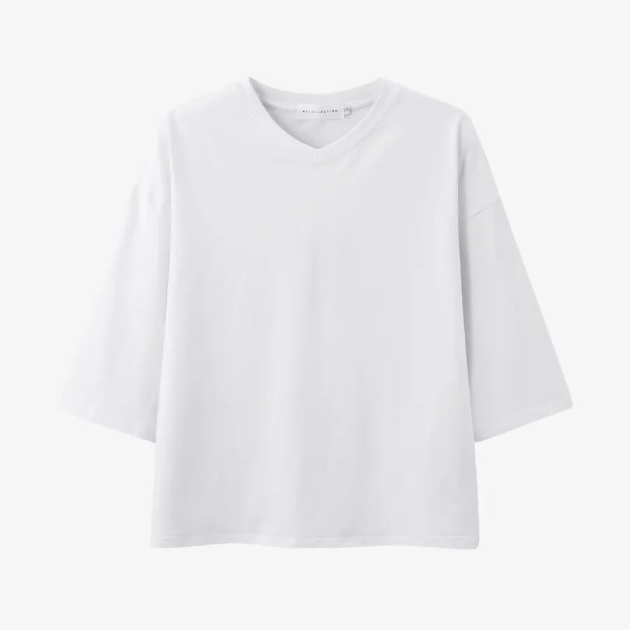 white Color Women’s Oversized Knit Dress Set – Casual A-Line Style